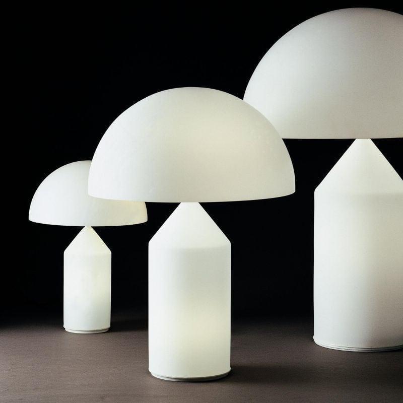 Lampa stołowa ATOLLO biały Oluce Eye on Design