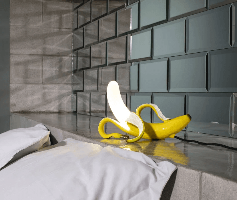Lampa stołowa BANANA DEWEY żółty Seletti Eye on Design