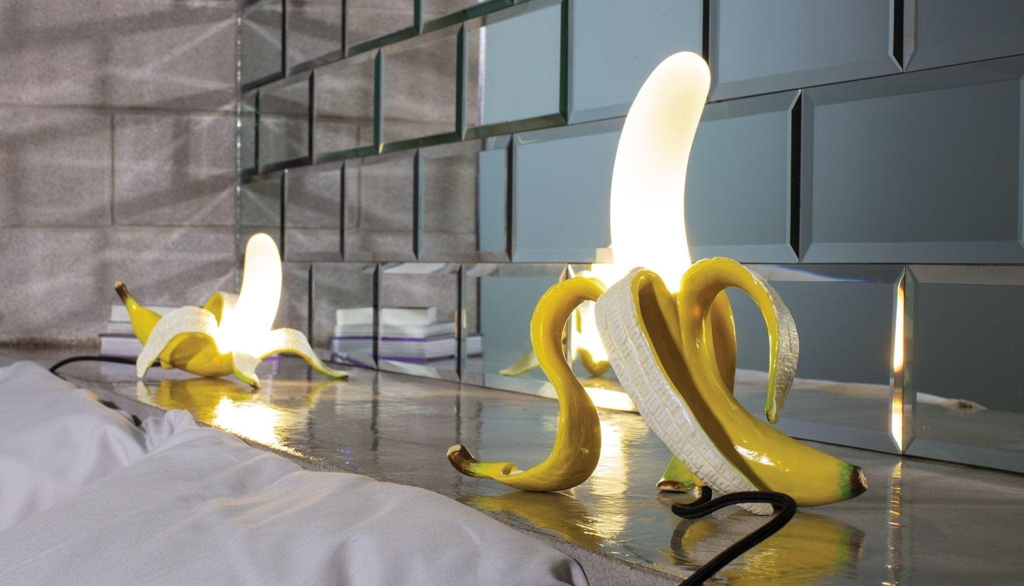 Lampa stołowa BANANA DEWEY żółty Seletti Eye on Design