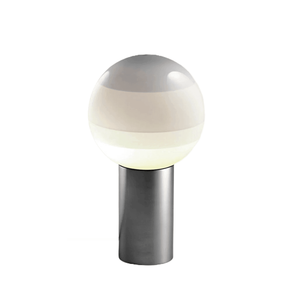 Lampa stołowa DIPPING biały Marset 12.5 cm grafitowy Eye on Design