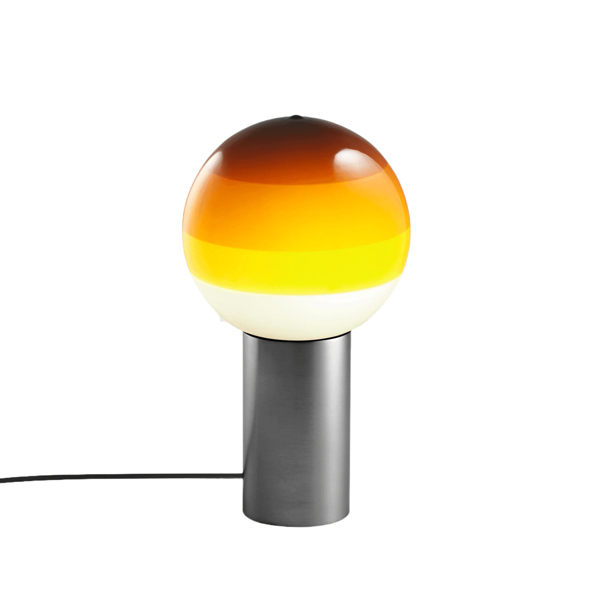 Lampa stołowa DIPPING bursztynowy Marset 12.5 cm grafitowy Eye on Design