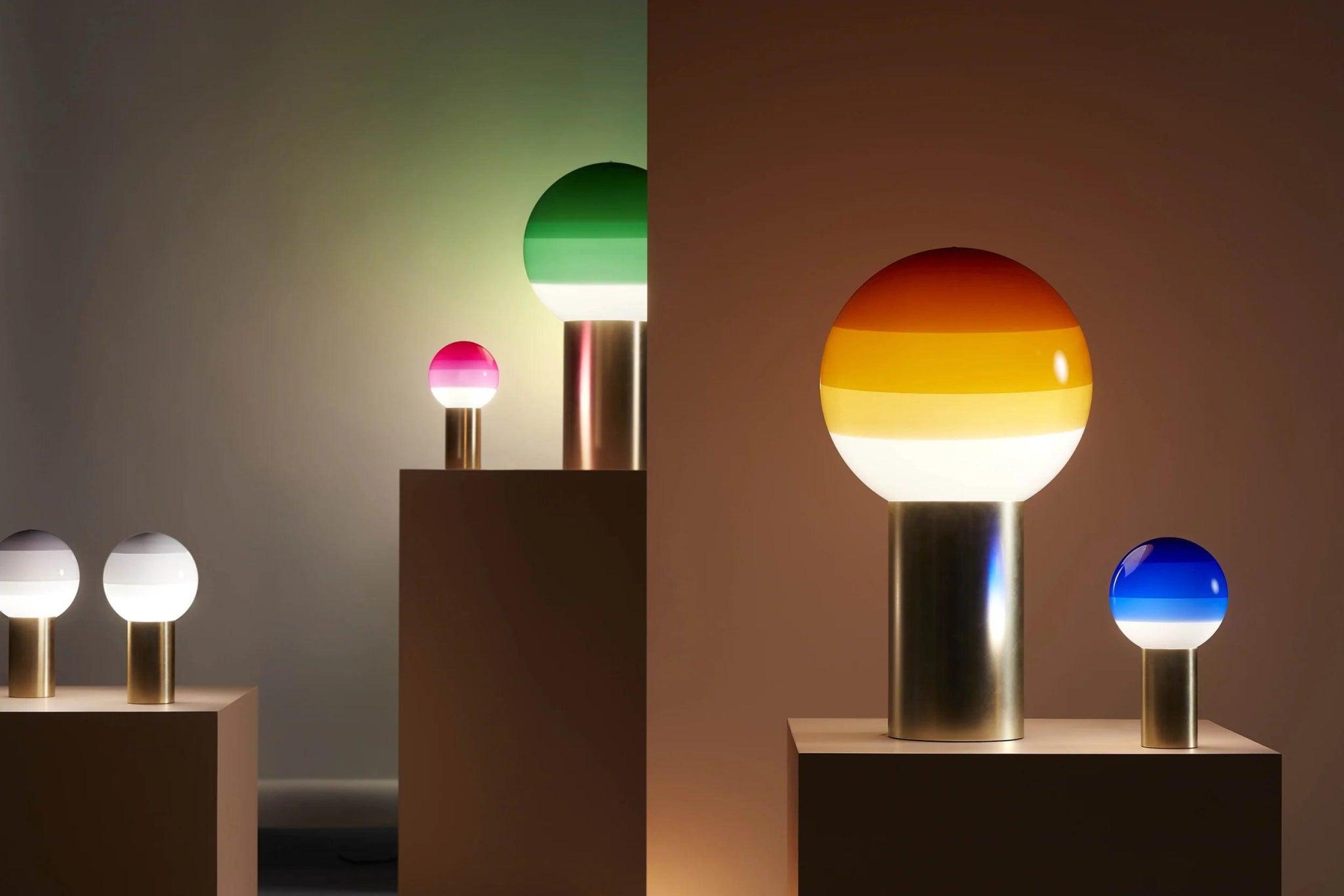 Lampa stołowa DIPPING niebieski Marset Eye on Design