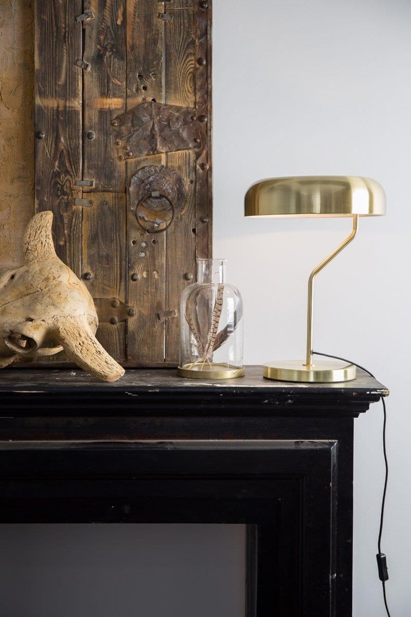 Lampa stołowa ECLIPSE złoty Dutchbone Eye on Design