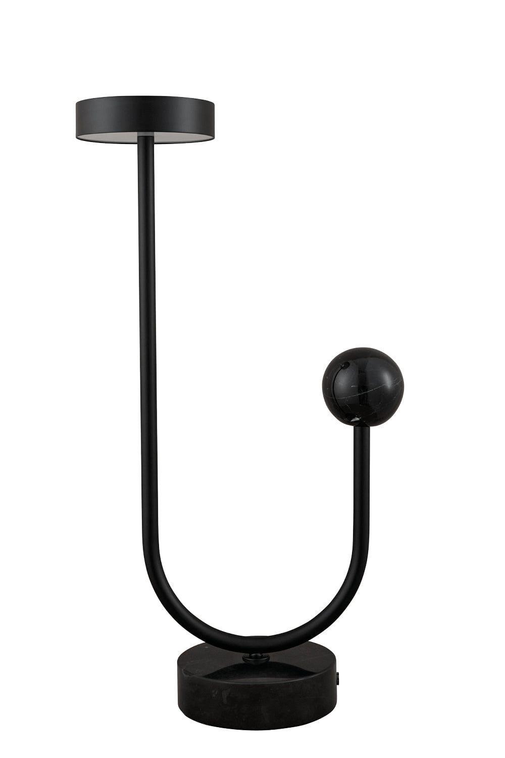 Lampa stołowa GRASIL czarny marmur AYTM Eye on Design