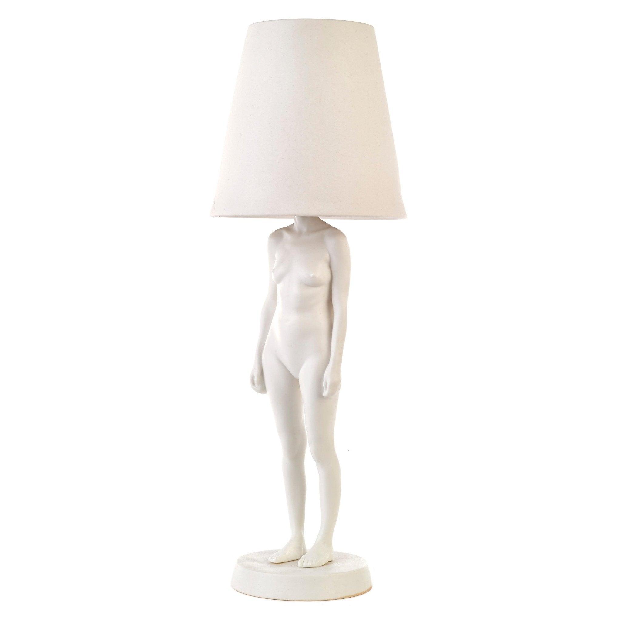 Lampa stołowa HIDING LADY biały Pols Potten Eye on Design