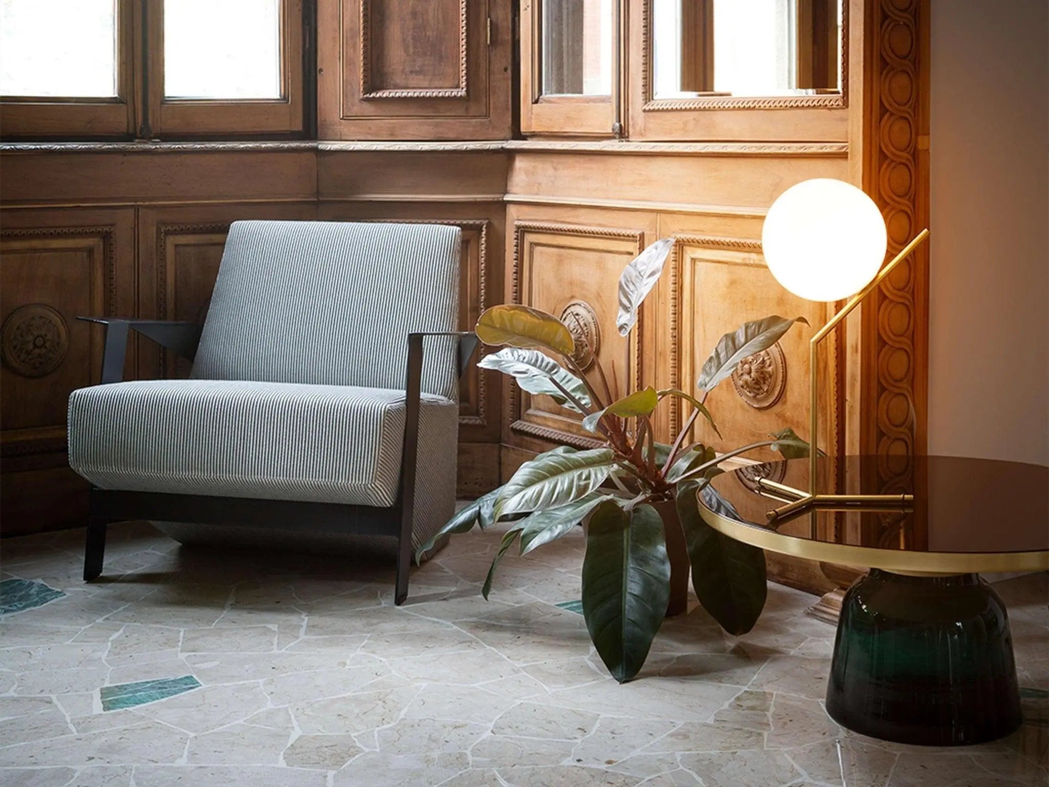 Lampa stołowa IC LIGHTS HIGH mosiężny – Flos