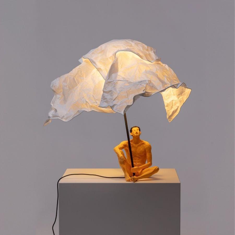 Lampa stołowa LOVE IS A VERB - ROBI Seletti Eye on Design