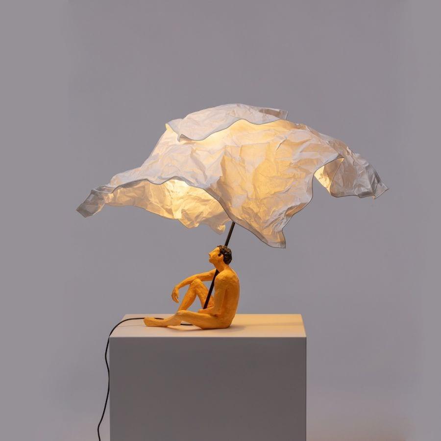 Lampa stołowa LOVE IS A VERB - ROBI Seletti Eye on Design