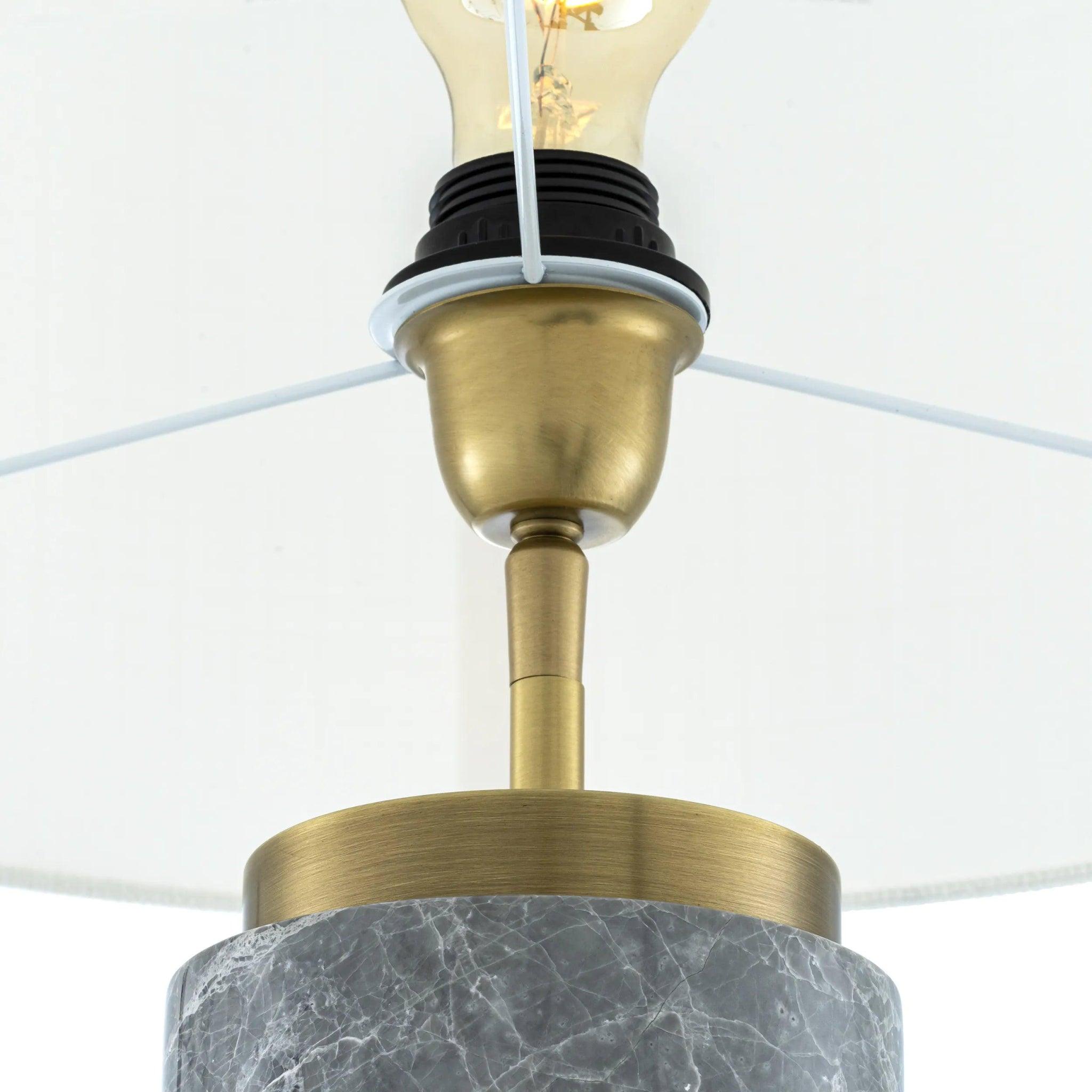 Lampa stołowa LXRY szary marmur Eichholtz Eye on Design