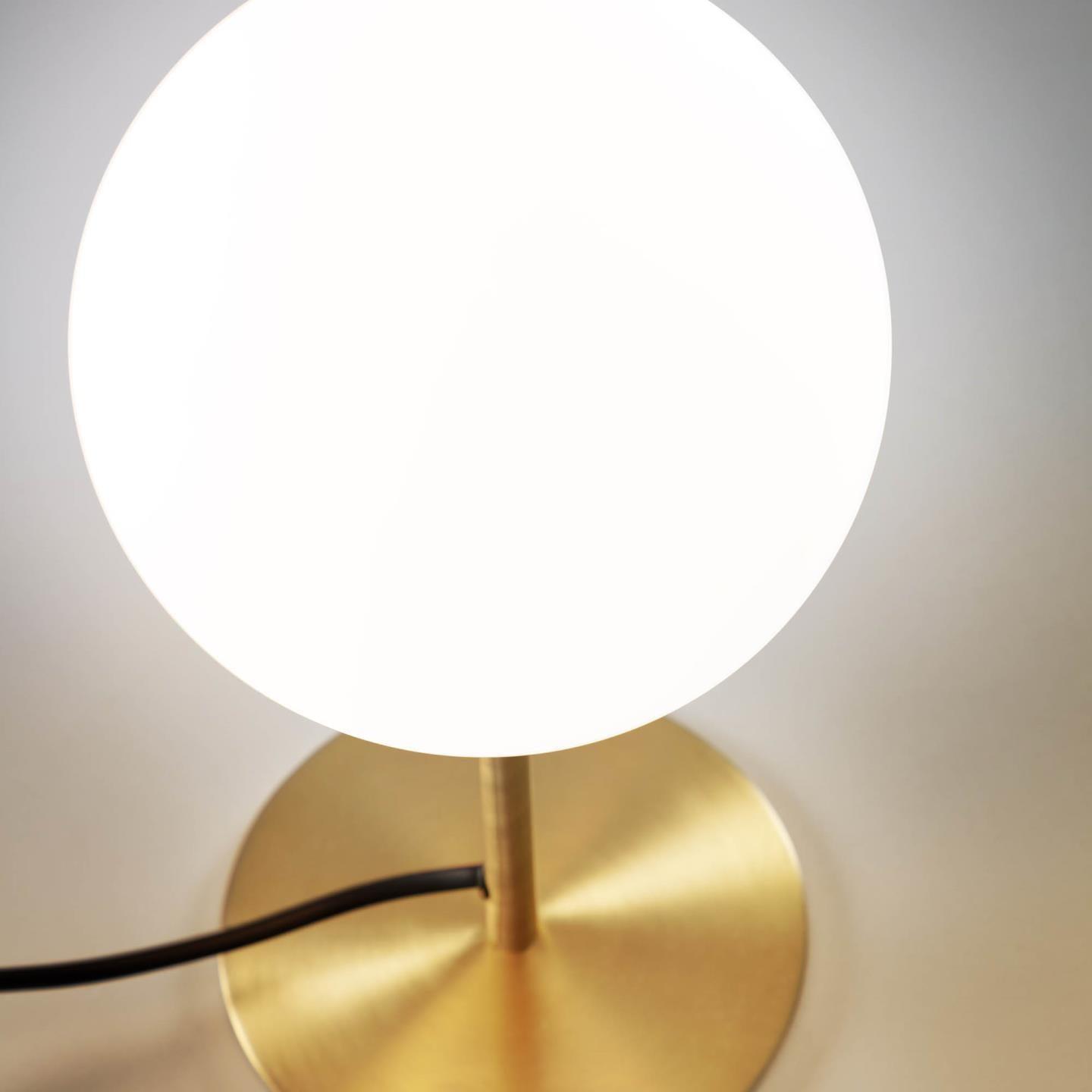 Lampa stołowa MAHALA mosiężny La Forma Eye on Design