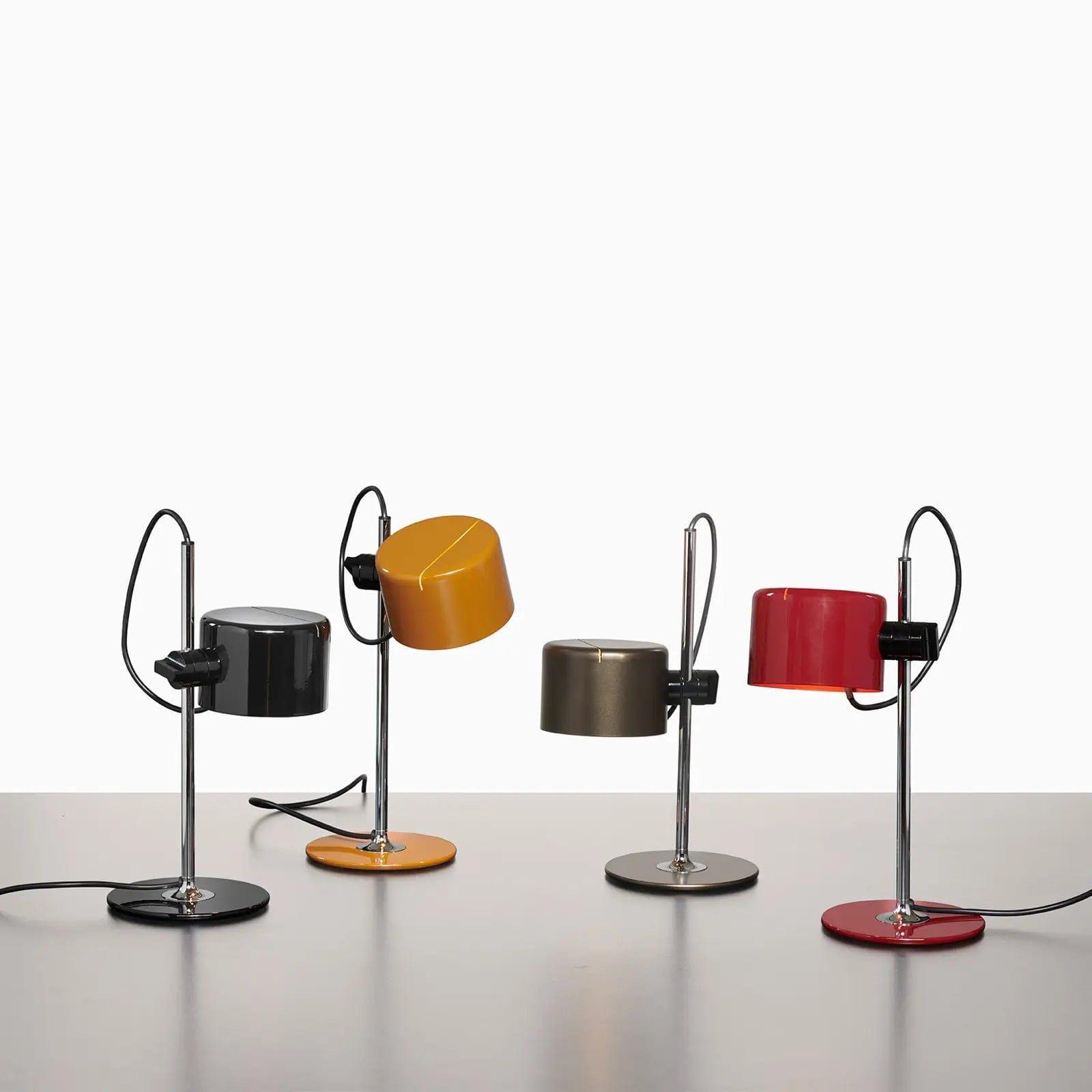 Lampa stołowa MINI COUPÉ czerwony Oluce Eye on Design