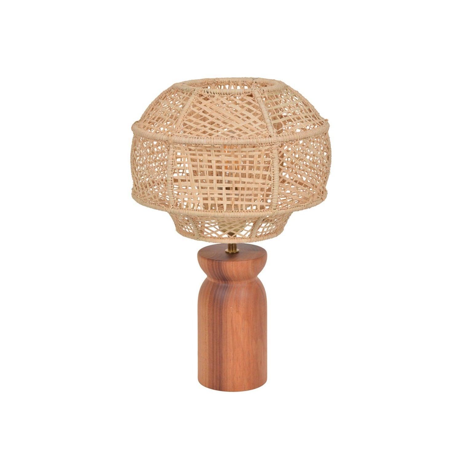Lampa stołowa ODYSSEE rafia Market Set Eye on Design