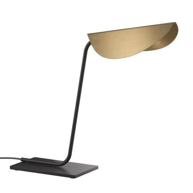 Lampa stołowa PLUME złoty Oluce Eye on Design