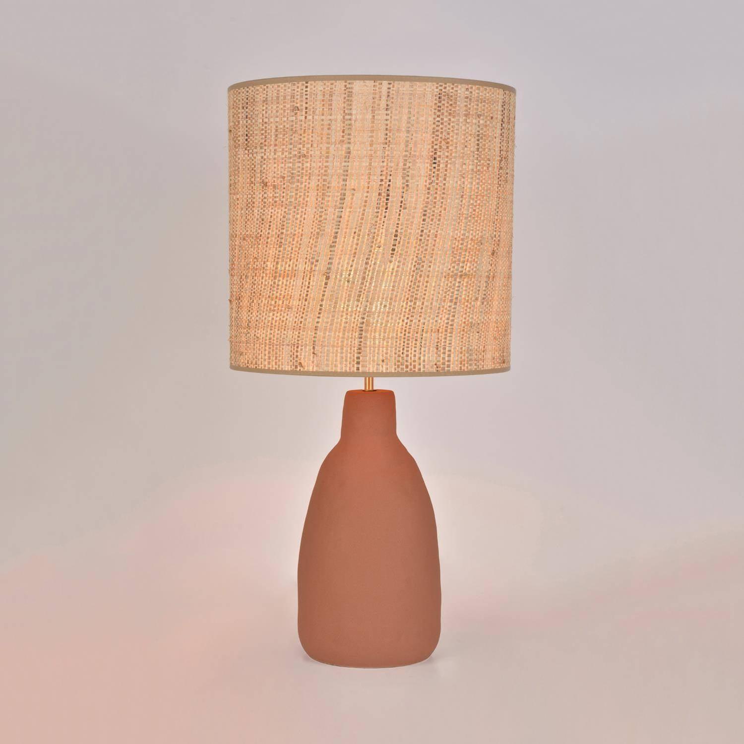 Lampa stołowa PORTINATX ceglany Market Set Eye on Design