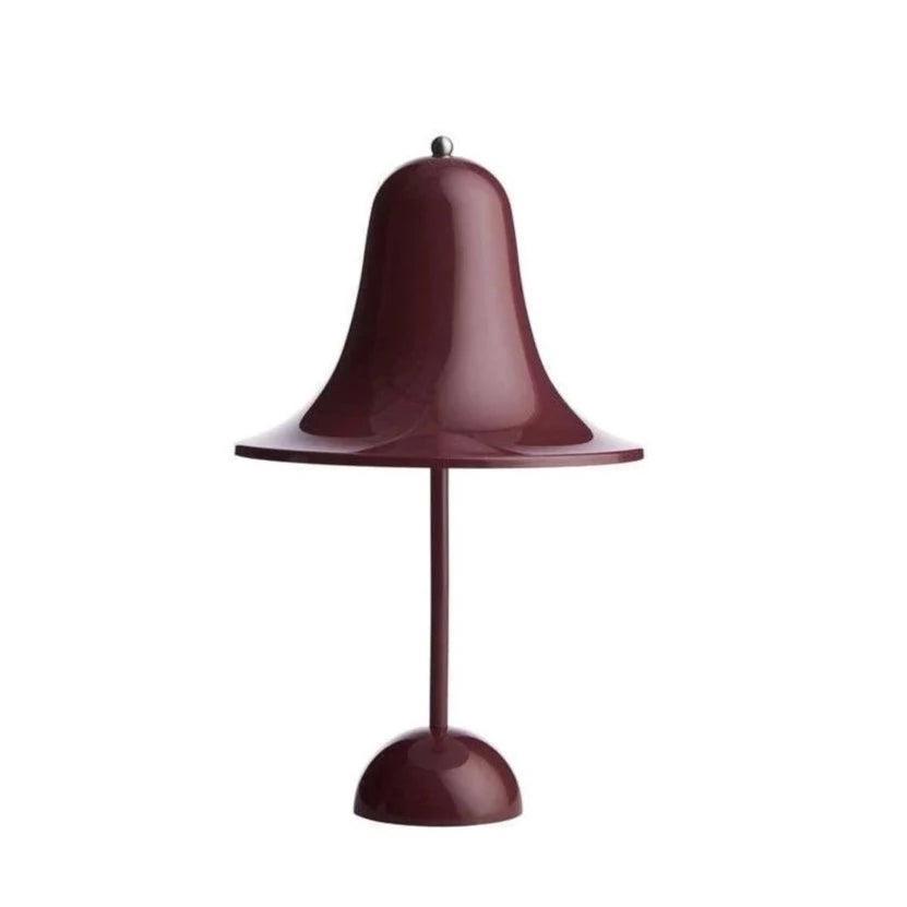 Lampa stołowa przenośna PANTOP burgund Verpan Eye on Design
