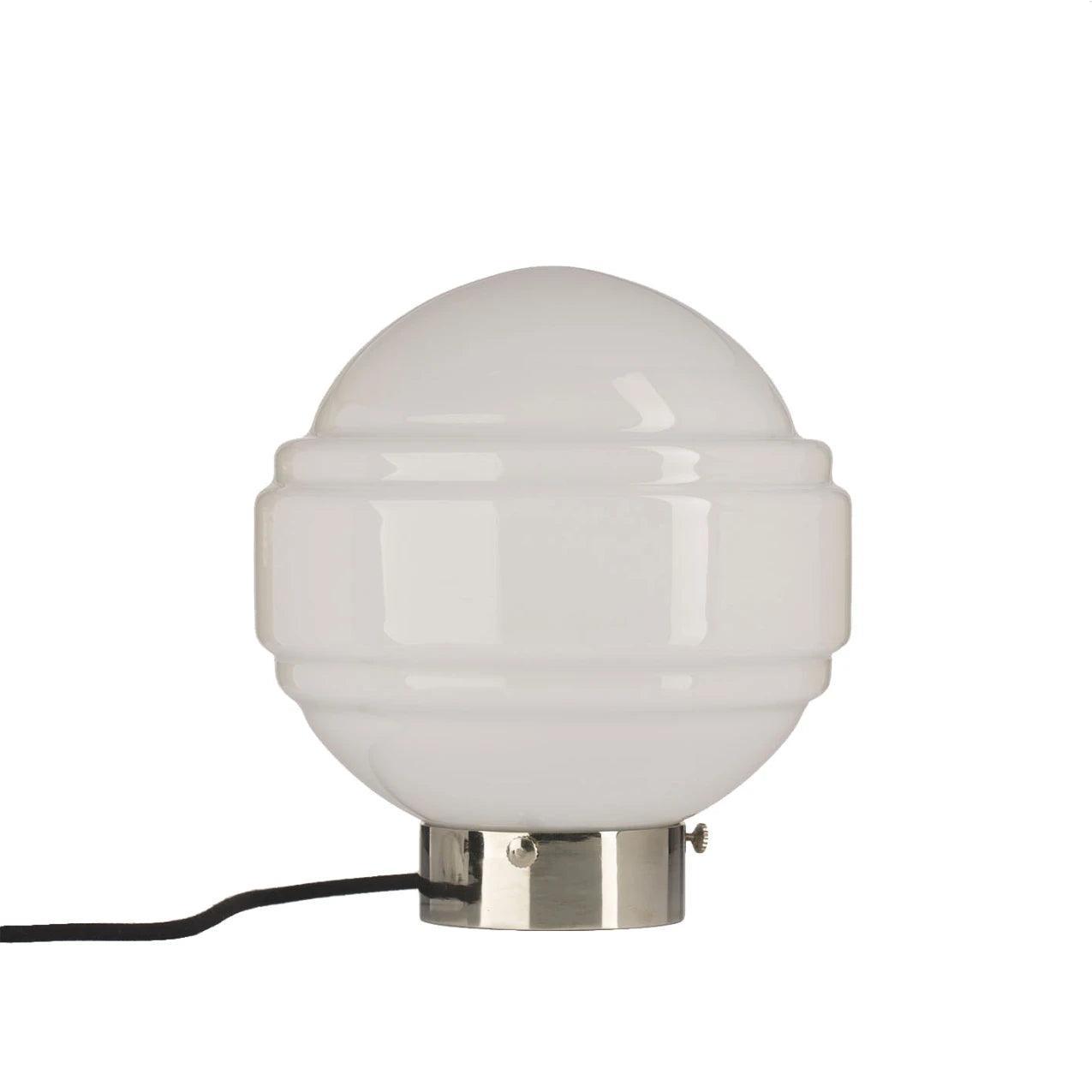Lampa stołowa SATURN nikiel Embassy Interiors Eye on Design