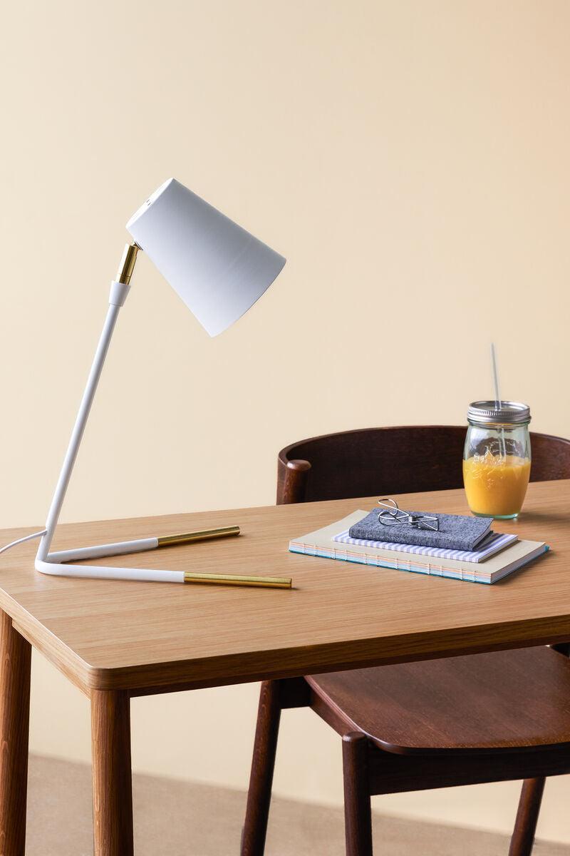 Lampa stołowa SLANT biały Hübsch Eye on Design