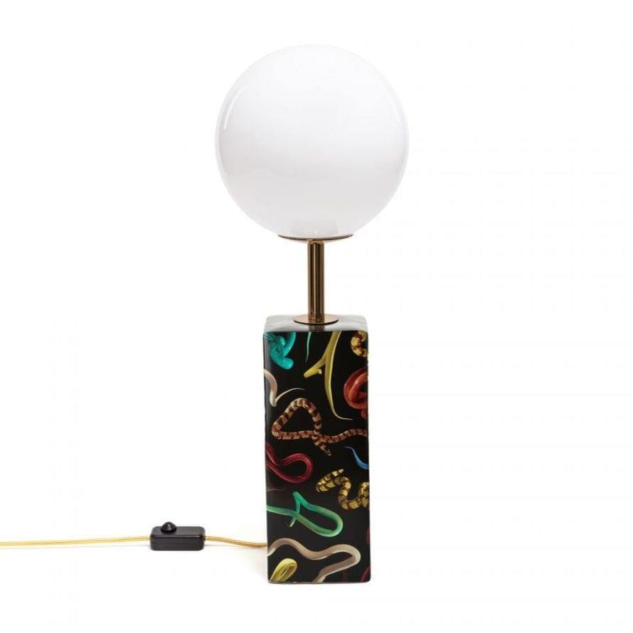 Lampa stołowa SNAKES czarny Seletti Eye on Design