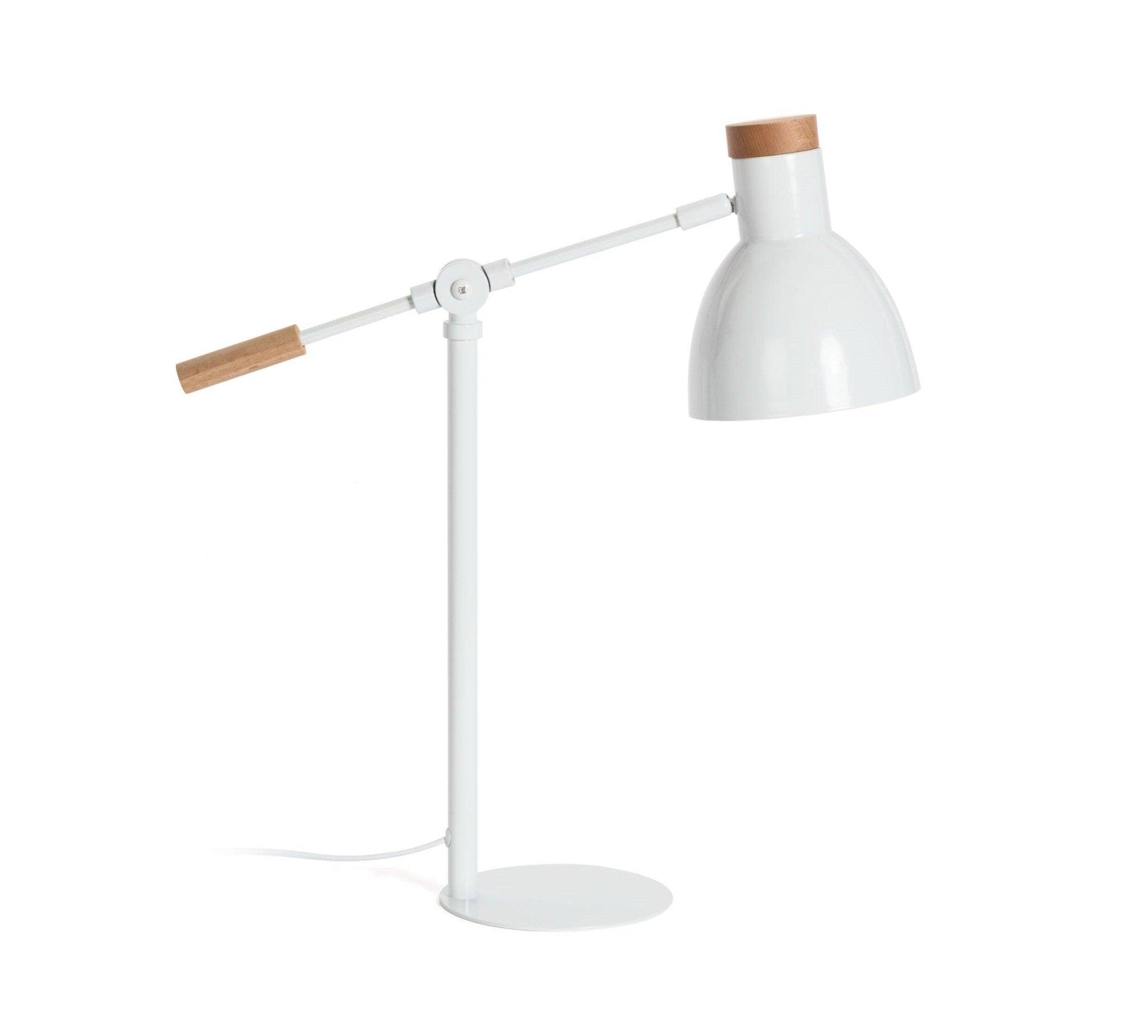 Lampa stołowa TESCARLE biały La Forma Eye on Design