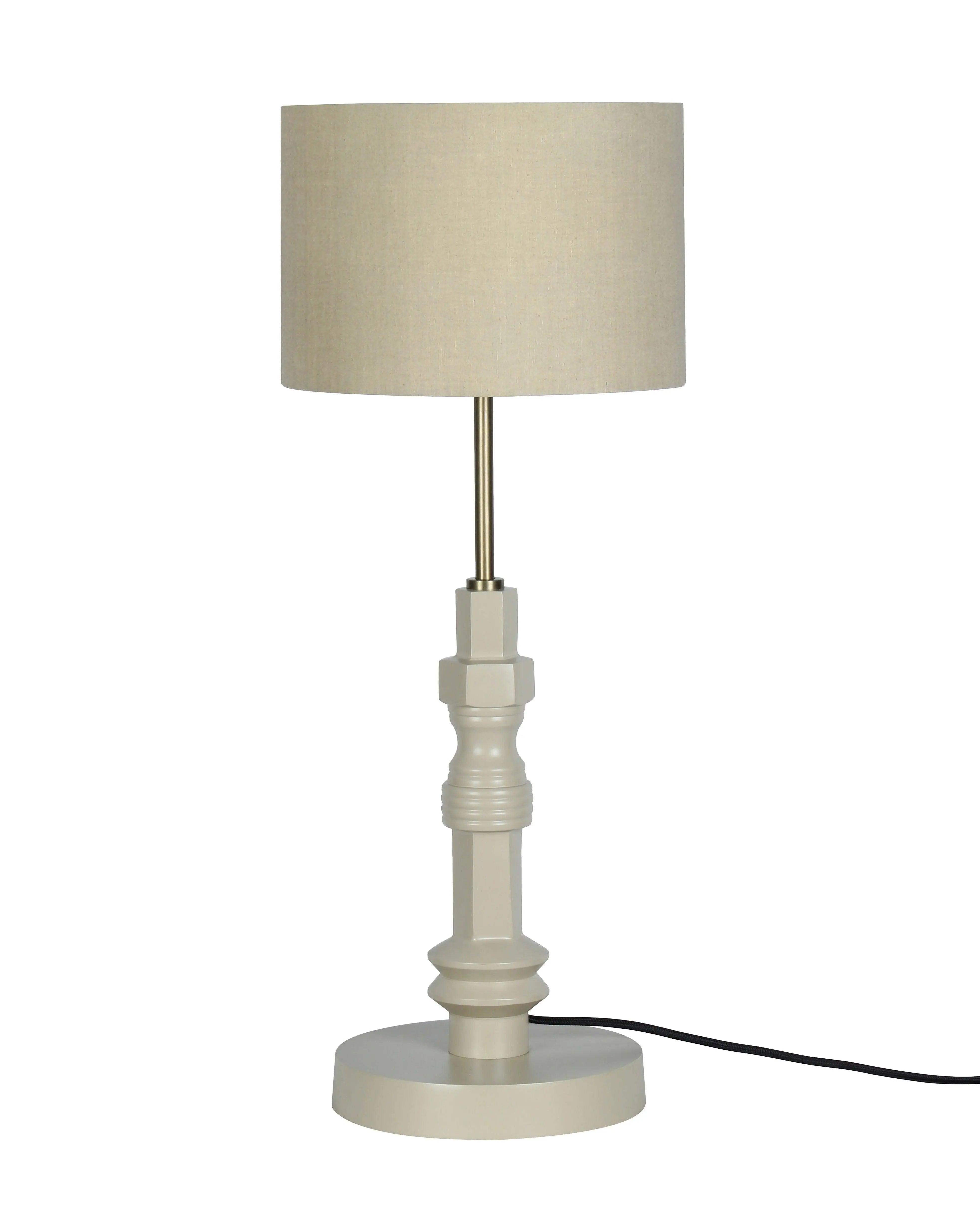 Lampa stołowa TOTEM beżowy – Zuiver