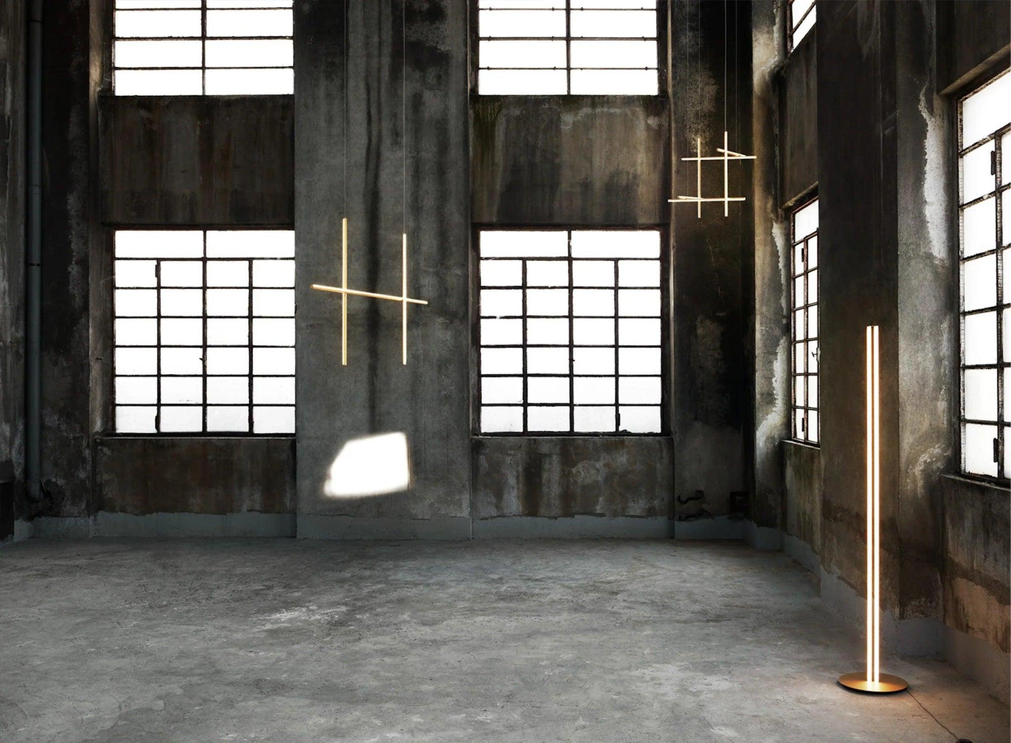 Lampa sufitowa COORDINATES 2 szampański Flos Eye on Design