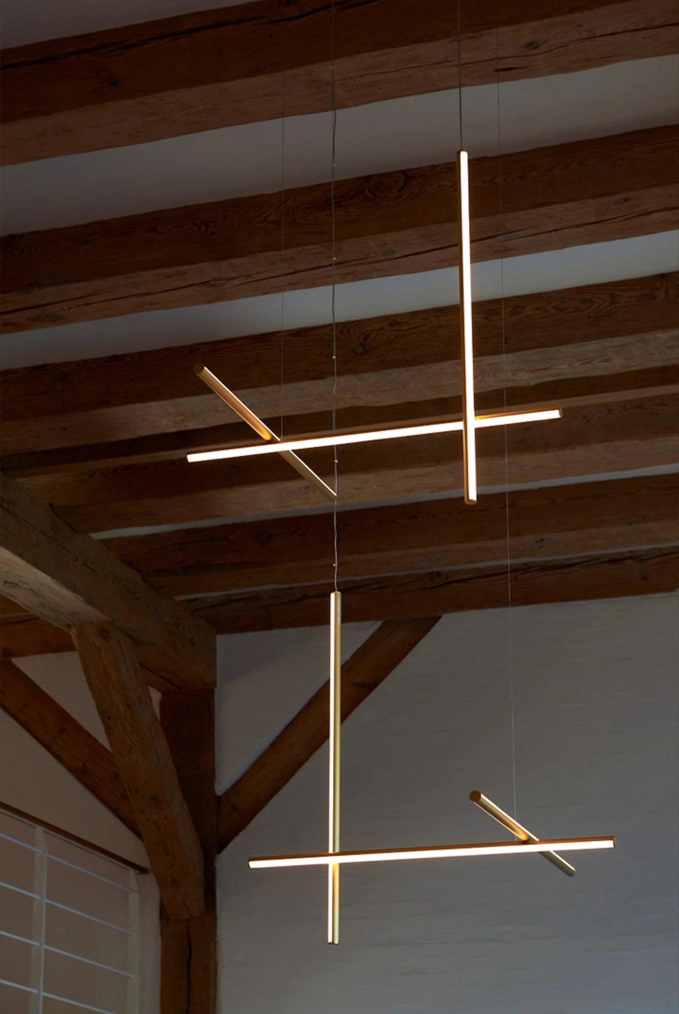 Lampa sufitowa COORDINATES szampański Flos Eye on Design