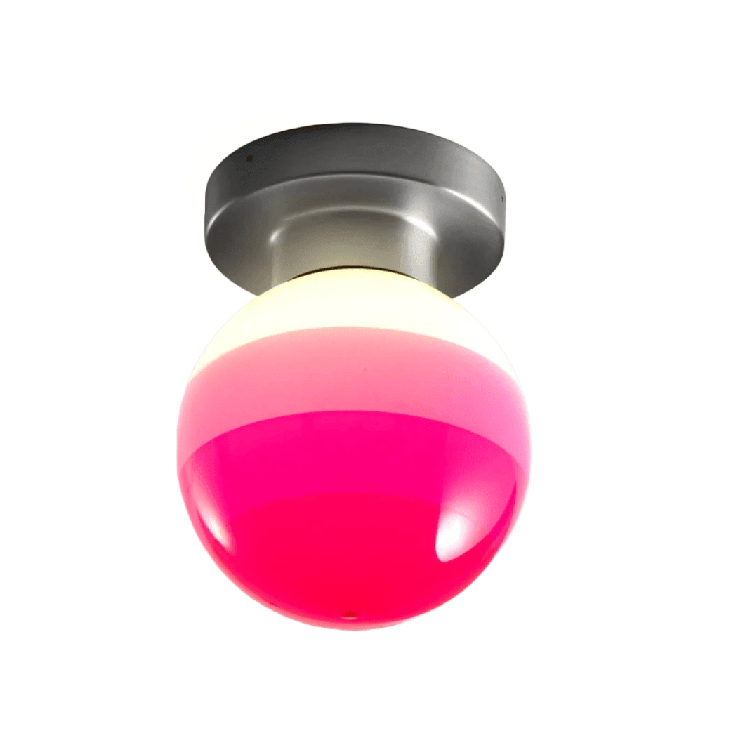 Lampa sufitowa DIPPING różowy Marset grafitowy Eye on Design
