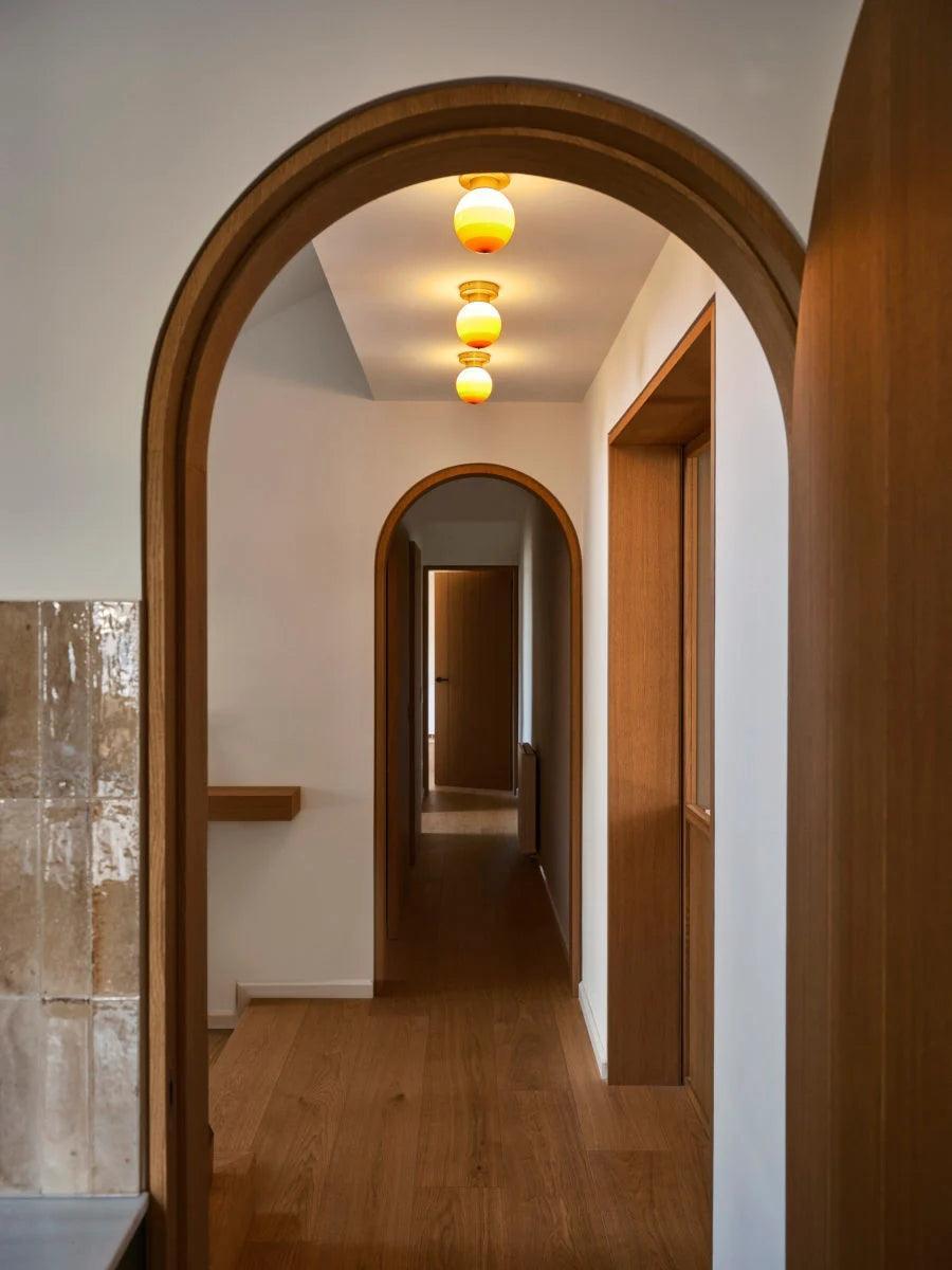 Lampa sufitowa DIPPING różowy Marset Eye on Design