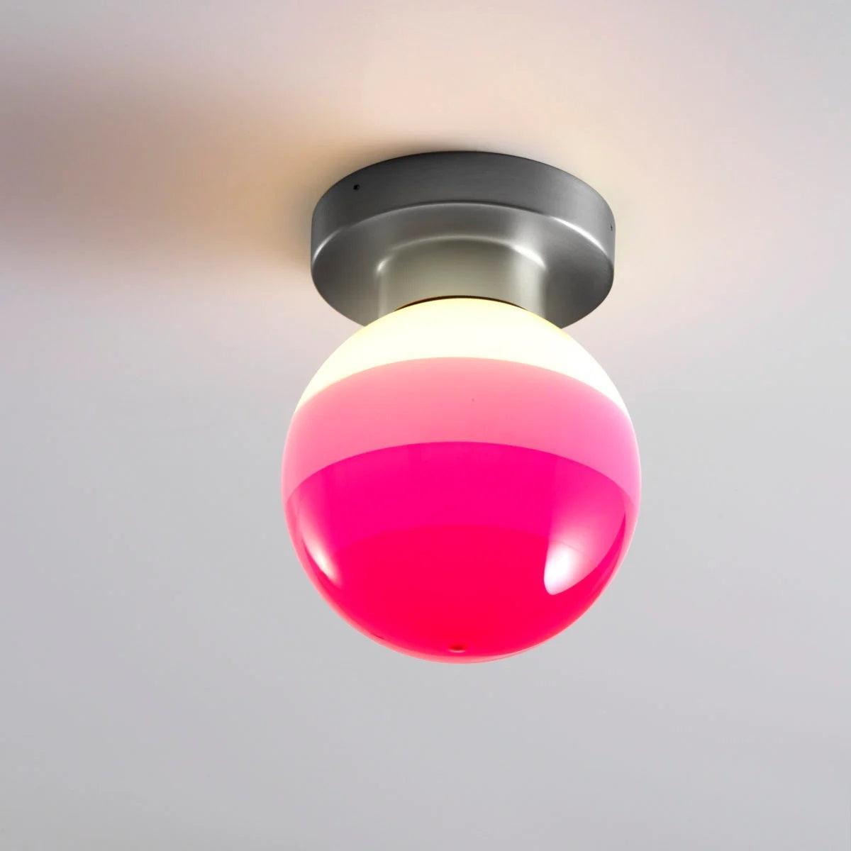 Lampa sufitowa DIPPING różowy Marset Eye on Design