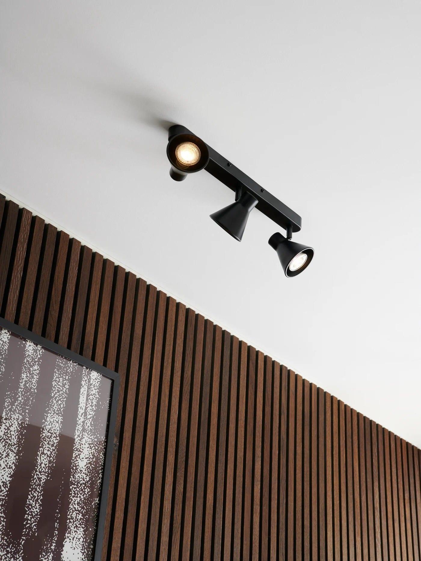 Lampa sufitowa EIK 3 czarny Nordlux Eye on Design