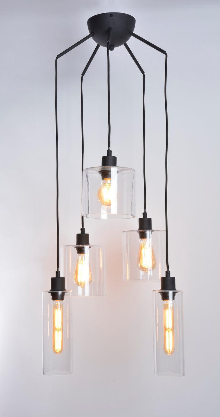 Lampa sufitowa ILO-ILO 5L szklany Market Set Eye on Design