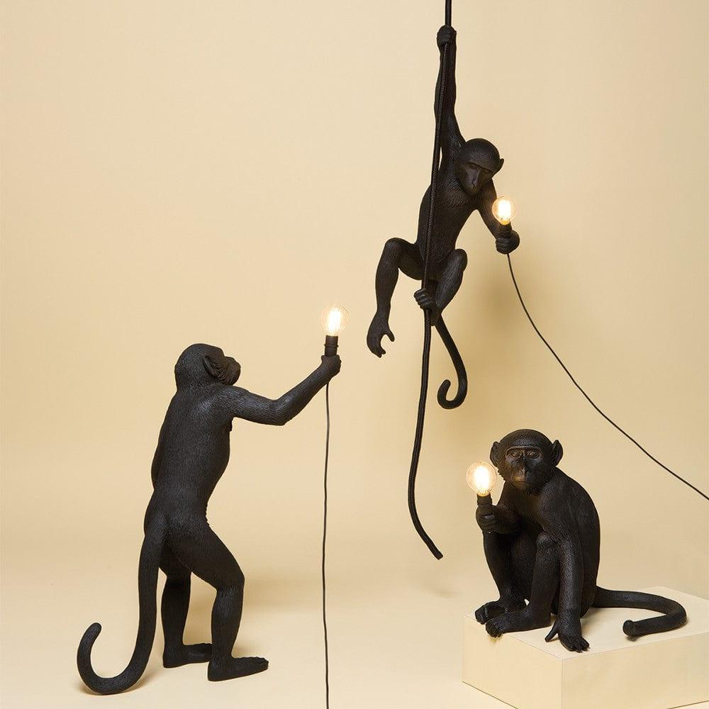 Lampa sufitowa MONKEY CEILING czarny Seletti Eye on Design