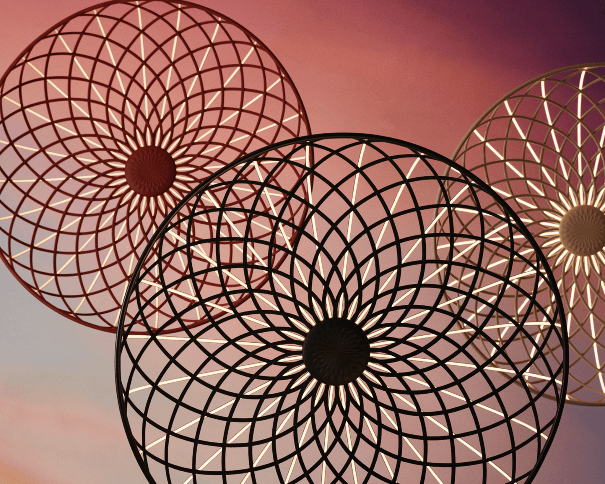 Lampa sufitowa SKYNEST antracytowy Flos Eye on Design