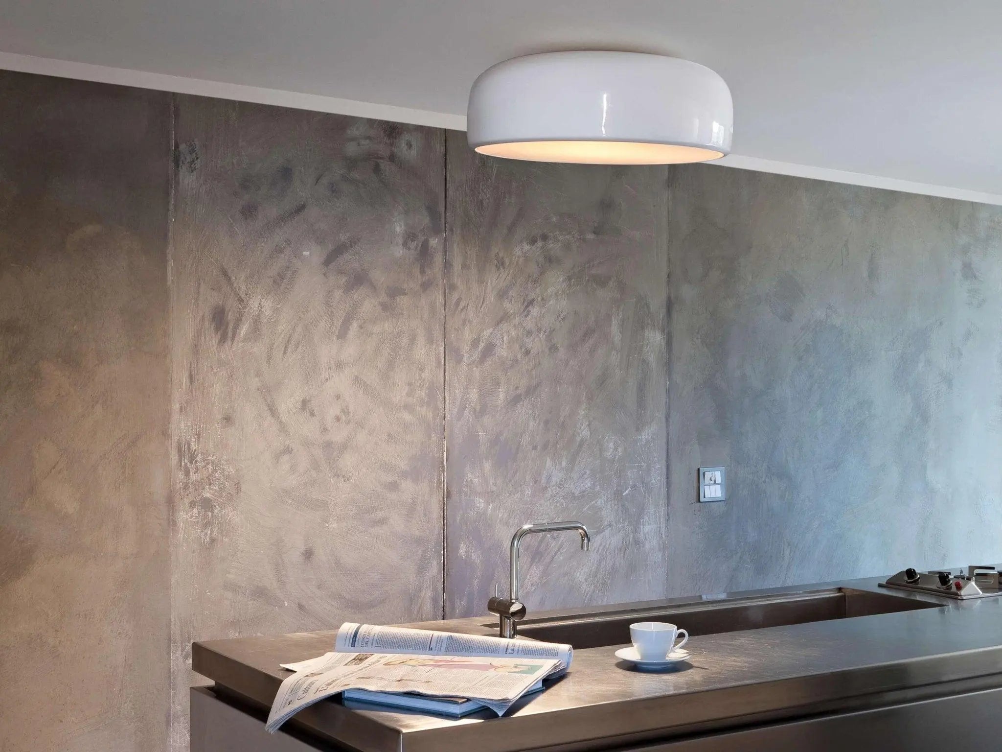 Lampa sufitowa SMITHFIELD PRO biały – Flos