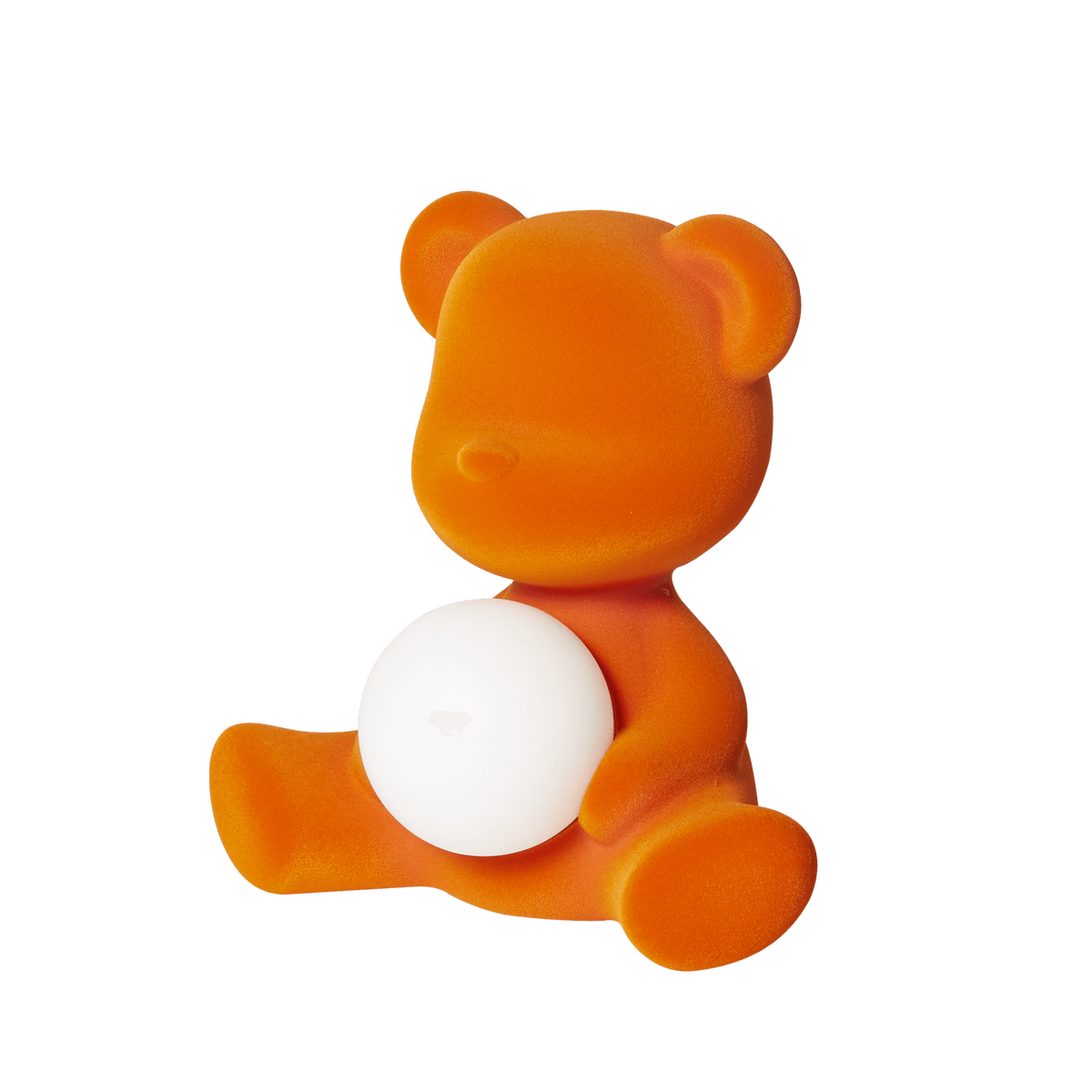 Lampa TEDDY GIRL VELVET pomarańczowa Qeeboo Eye on Design