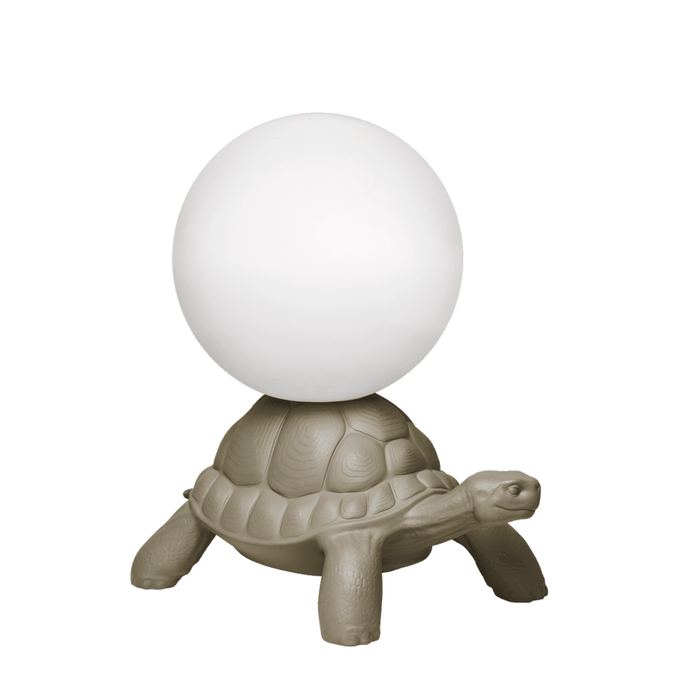 Lampa TURTLE CARRY szary Qeeboo Eye on Design