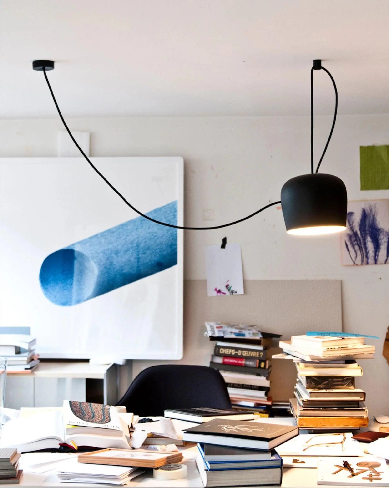 Lampa wisząca AIM czarny – Flos
