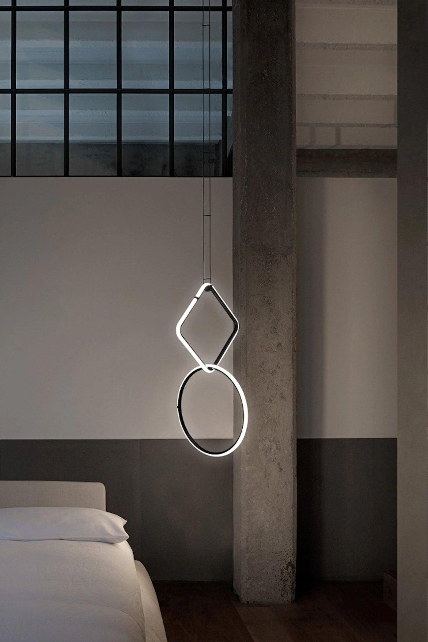 Lampa wisząca ARRANGEMENTS okrąg Flos Eye on Design