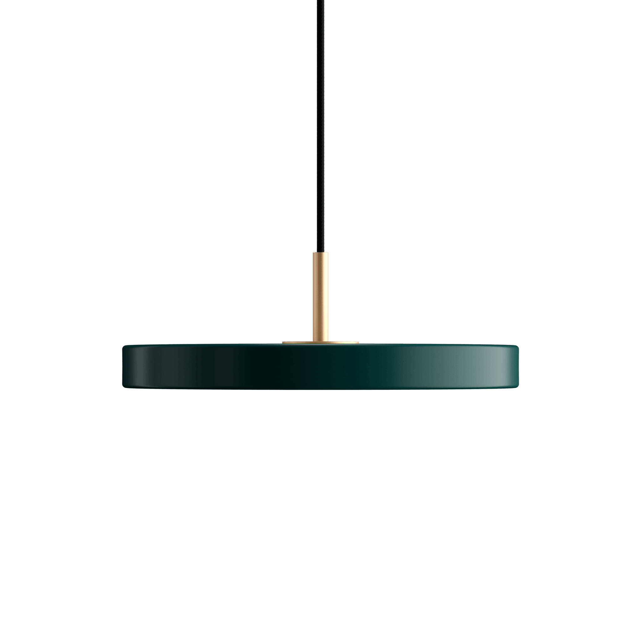 Lampa wisząca ASTERIA butelkowa zieleń UMAGE Eye on Design