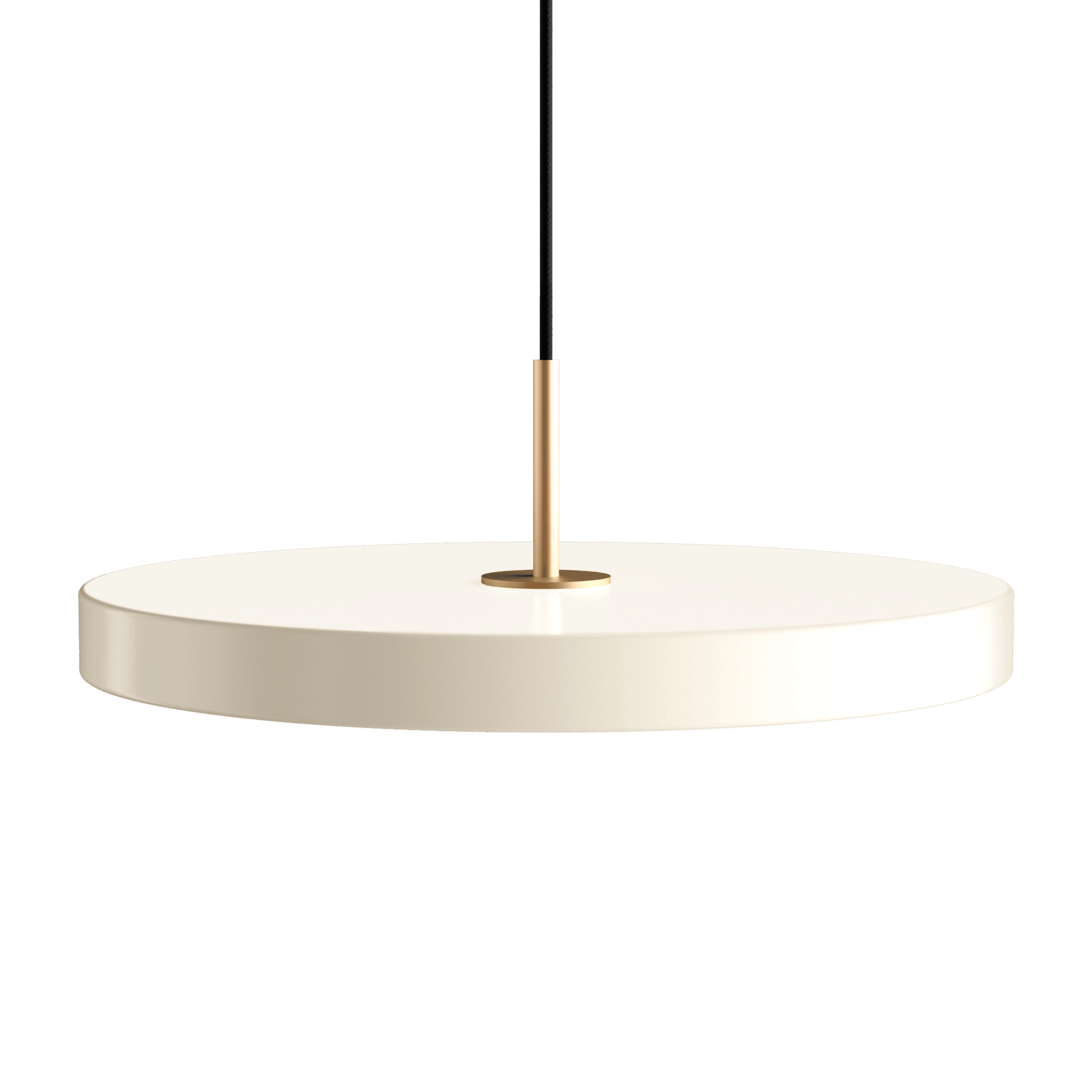 Lampa wisząca ASTERIA perłowy UMAGE Ø43 x 4 cm Złoty Eye on Design