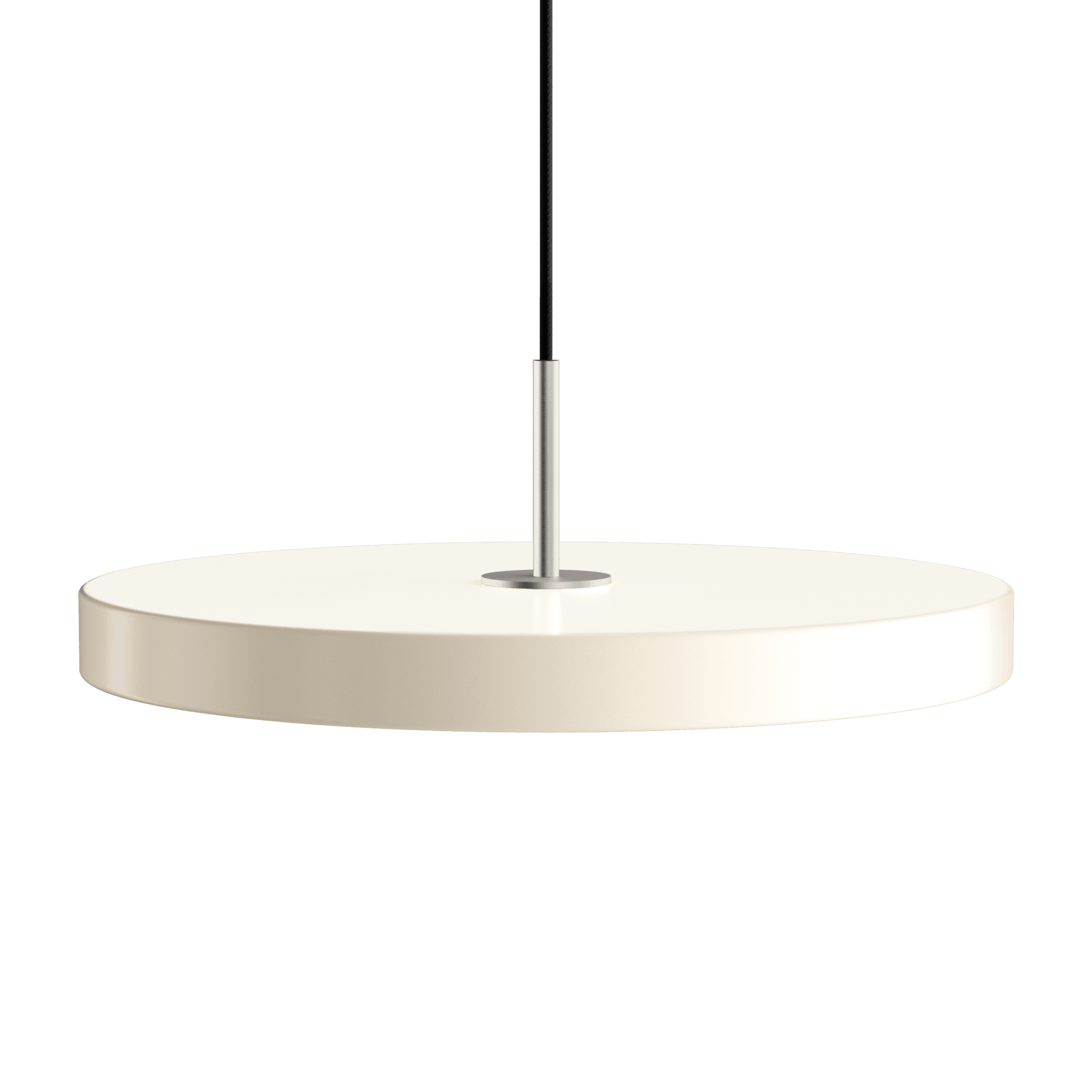 Lampa wisząca ASTERIA perłowy UMAGE Ø43 x 4 cm Srebrny Eye on Design