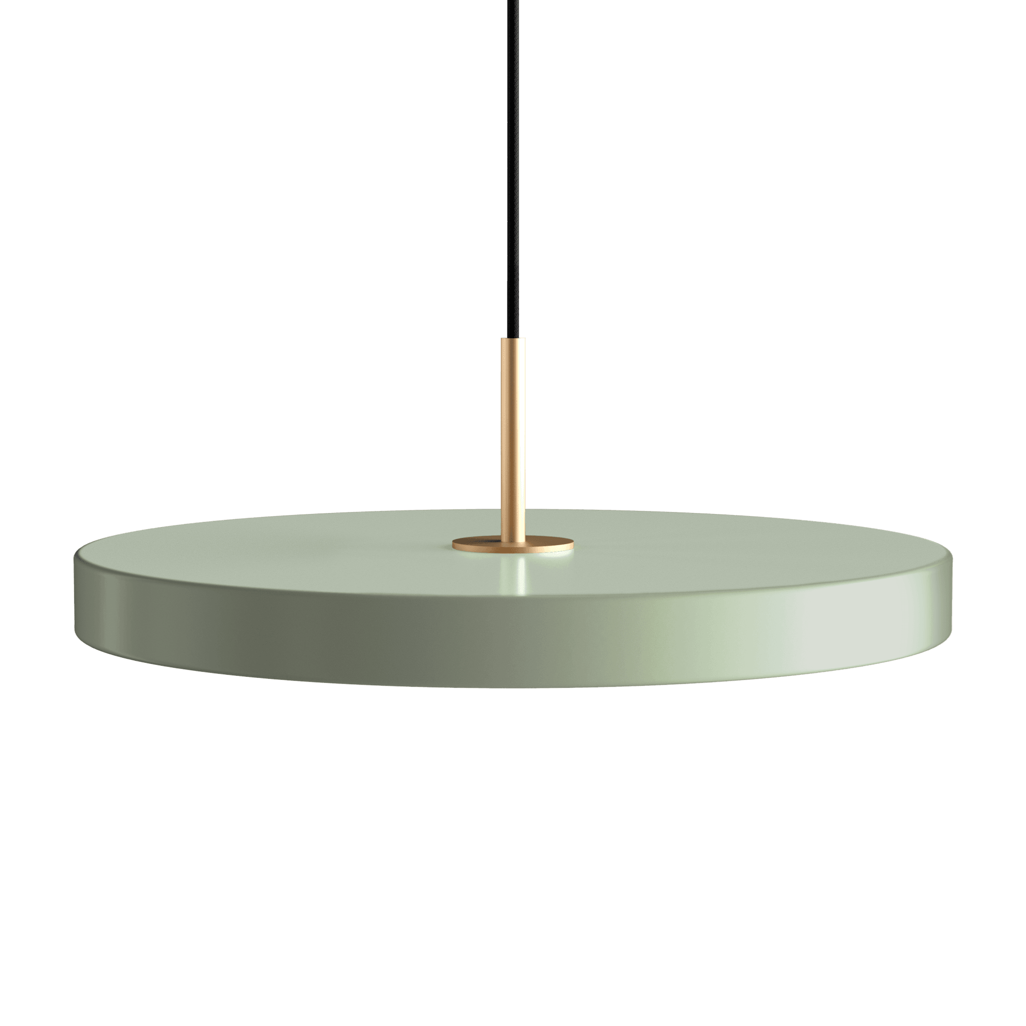 Lampa wisząca ASTERIA pistacjowy UMAGE Ø43 x 4 cm Złoty Eye on Design