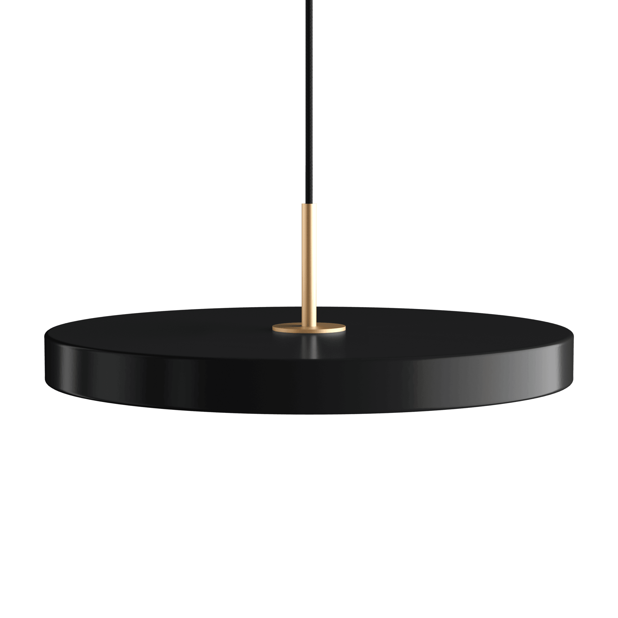 Lampa wisząca ASTERIA PLUS czarny UMAGE Ø43 cm Złoty Eye on Design