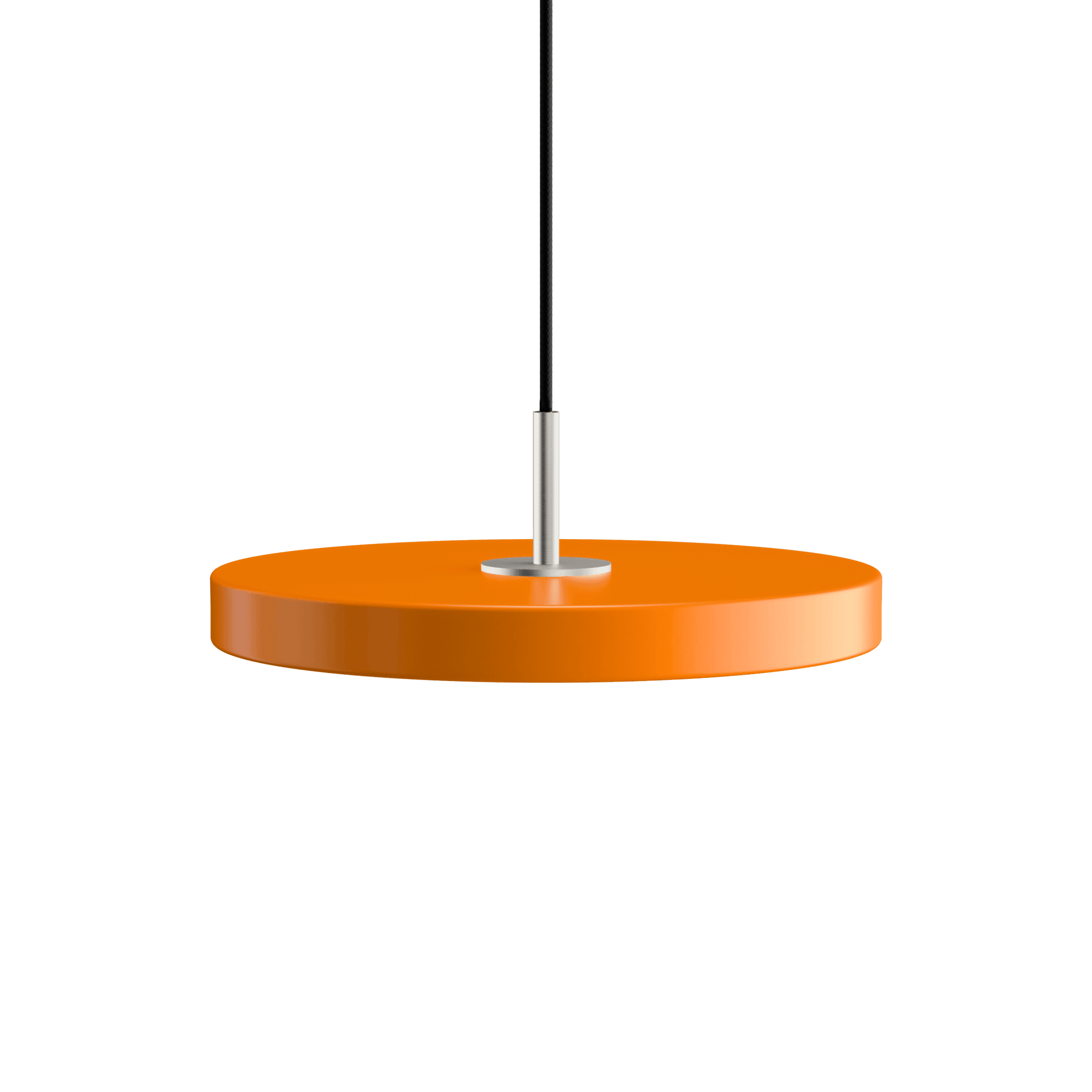 Lampa wisząca ASTERIA pomarańczowy UMAGE Ø31 x 3.3 cm Srebrny Eye on Design