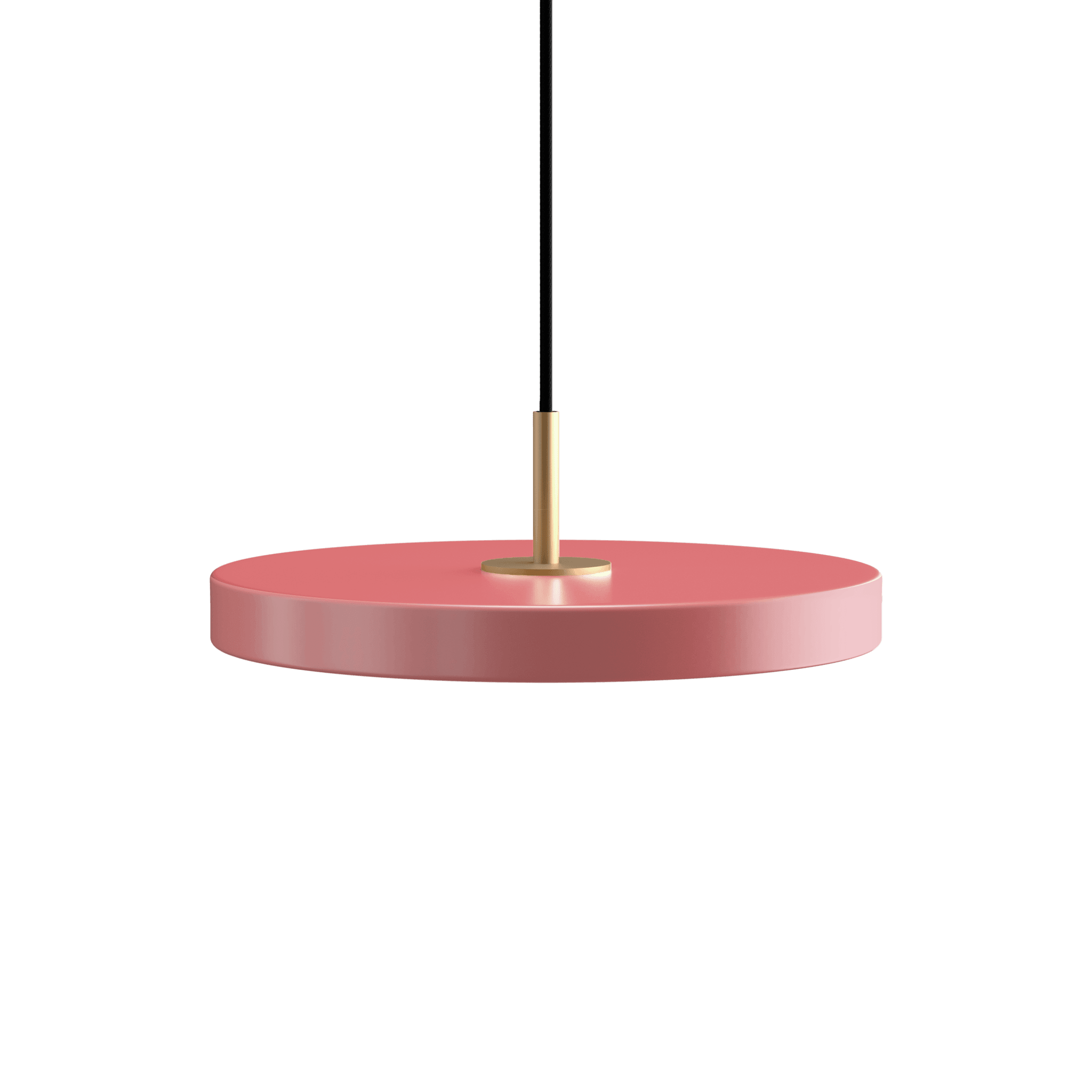 Lampa wisząca ASTERIA różowy UMAGE Ø31 x 3.3 cm Złoty Eye on Design