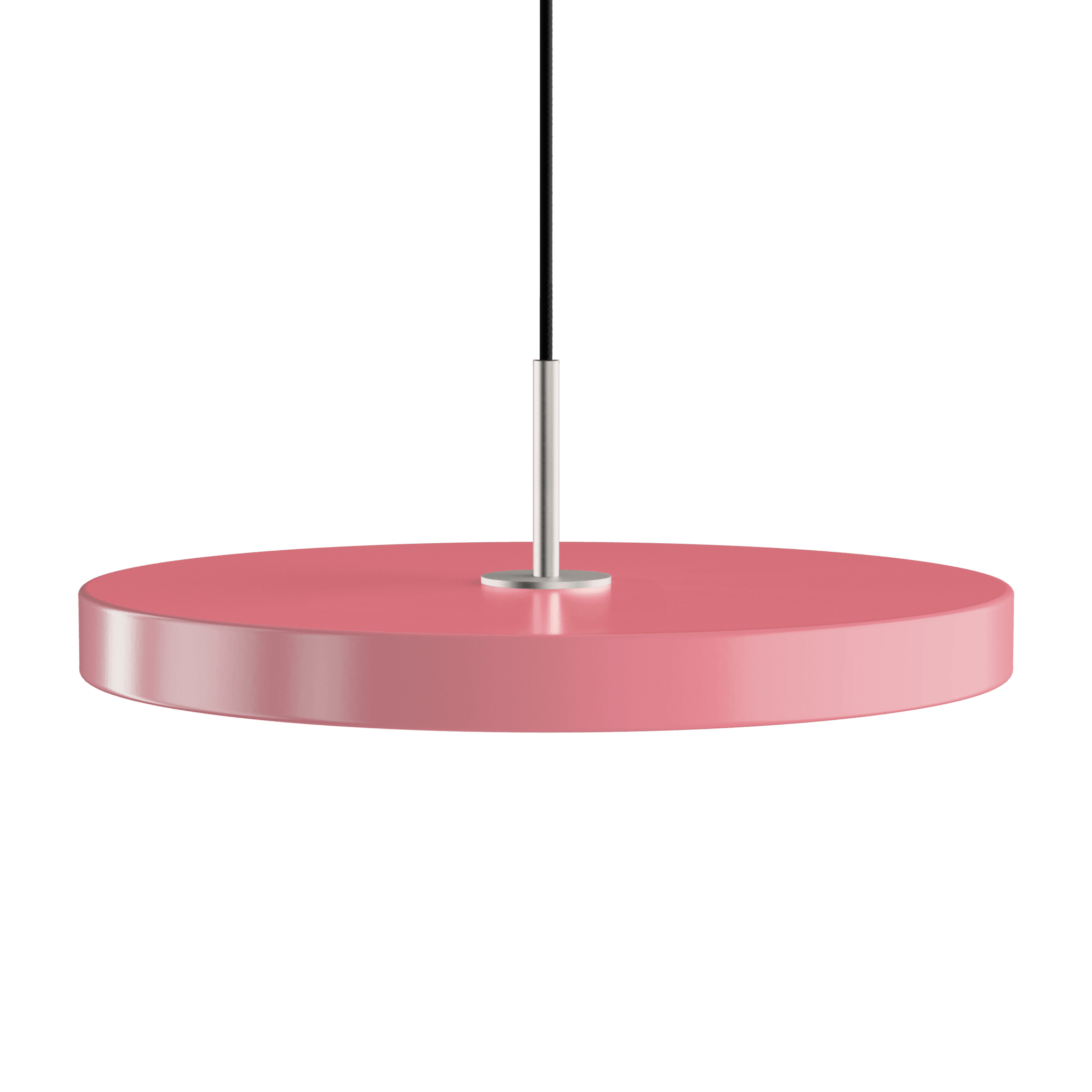 Lampa wisząca ASTERIA różowy UMAGE Ø43 x 4 cm Srebrny Eye on Design