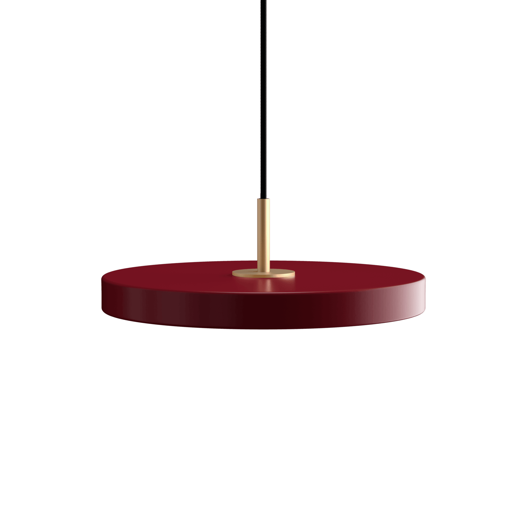 Lampa wisząca ASTERIA rubinowy UMAGE Ø31 x 3.3 cm Złoty Eye on Design