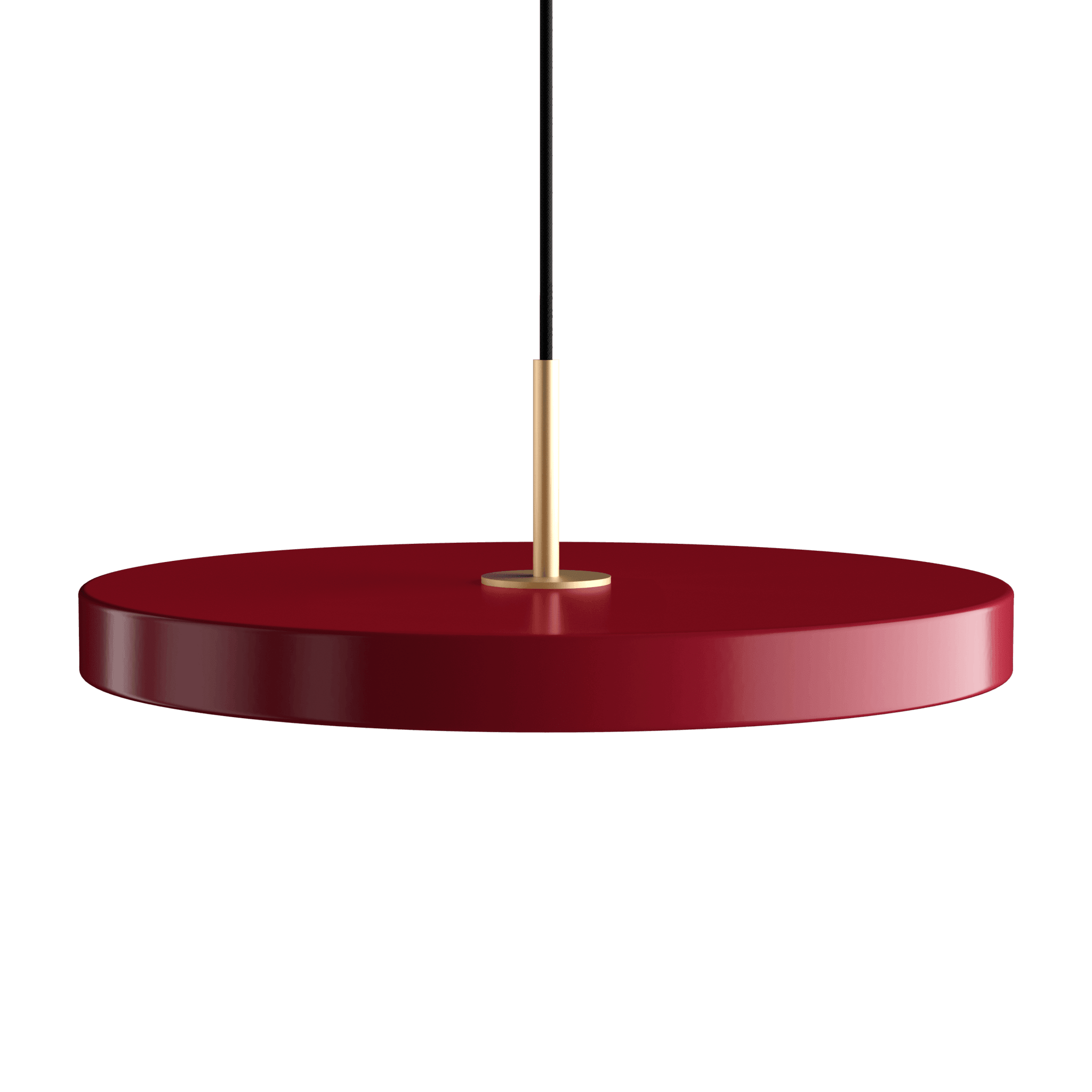 Lampa wisząca ASTERIA rubinowy UMAGE Ø43 x 4 cm Złoty Eye on Design