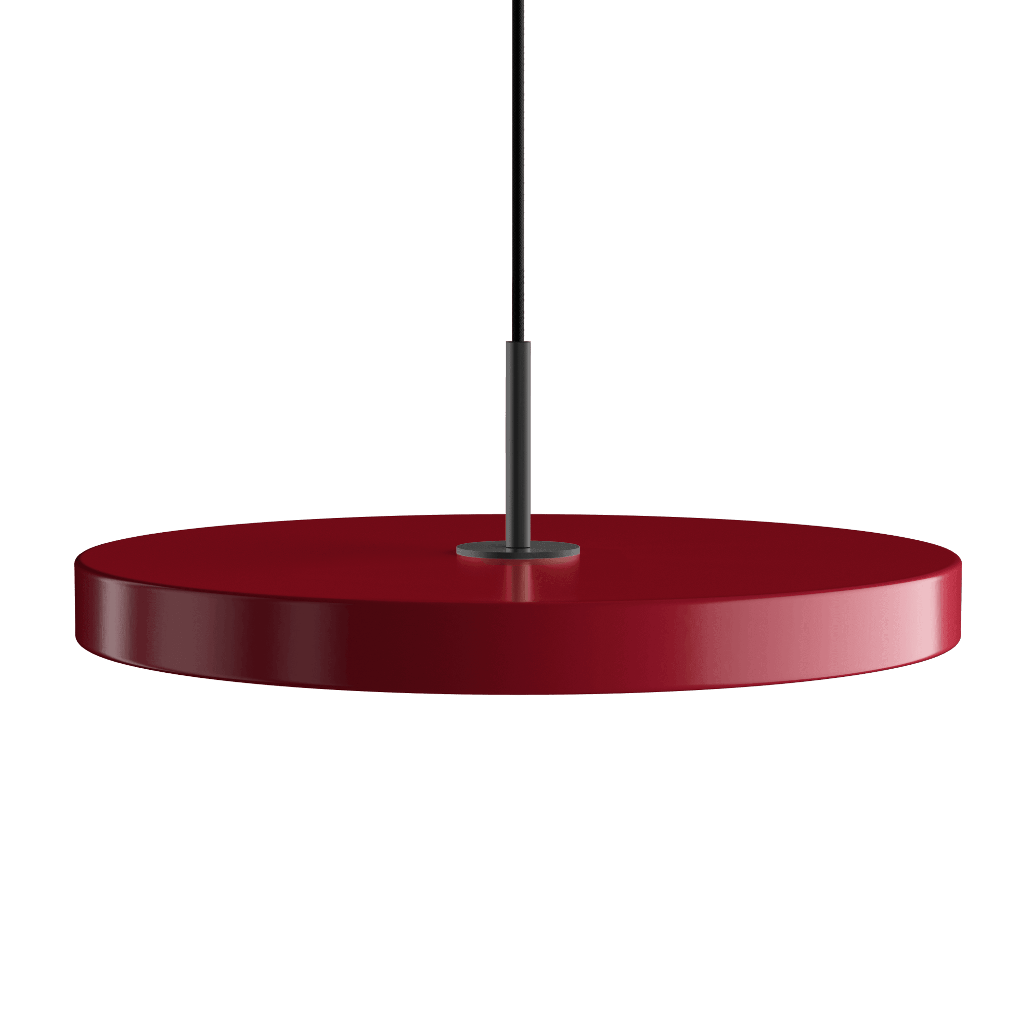 Lampa wisząca ASTERIA rubinowy UMAGE Ø43 x 4 cm Czarny Eye on Design