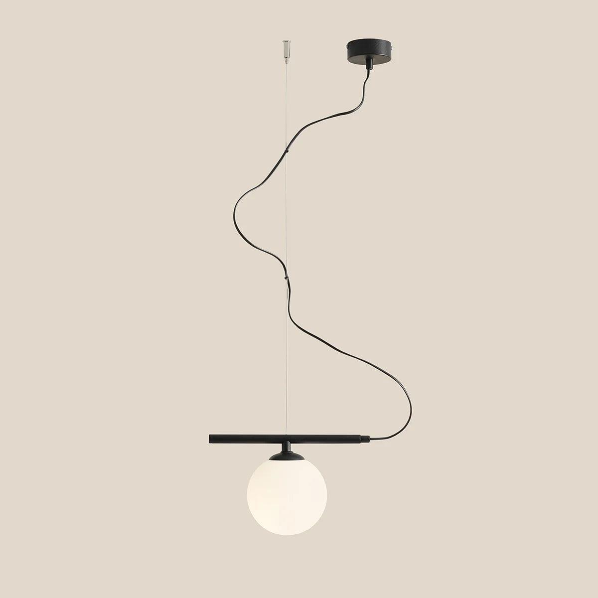 Lampa wisząca BERYL GLASS czarny Artera Eye on Design